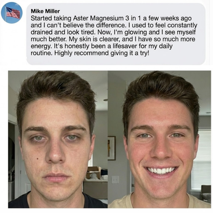 Aster Magnesium Glycinate 3-in-1 Balance+