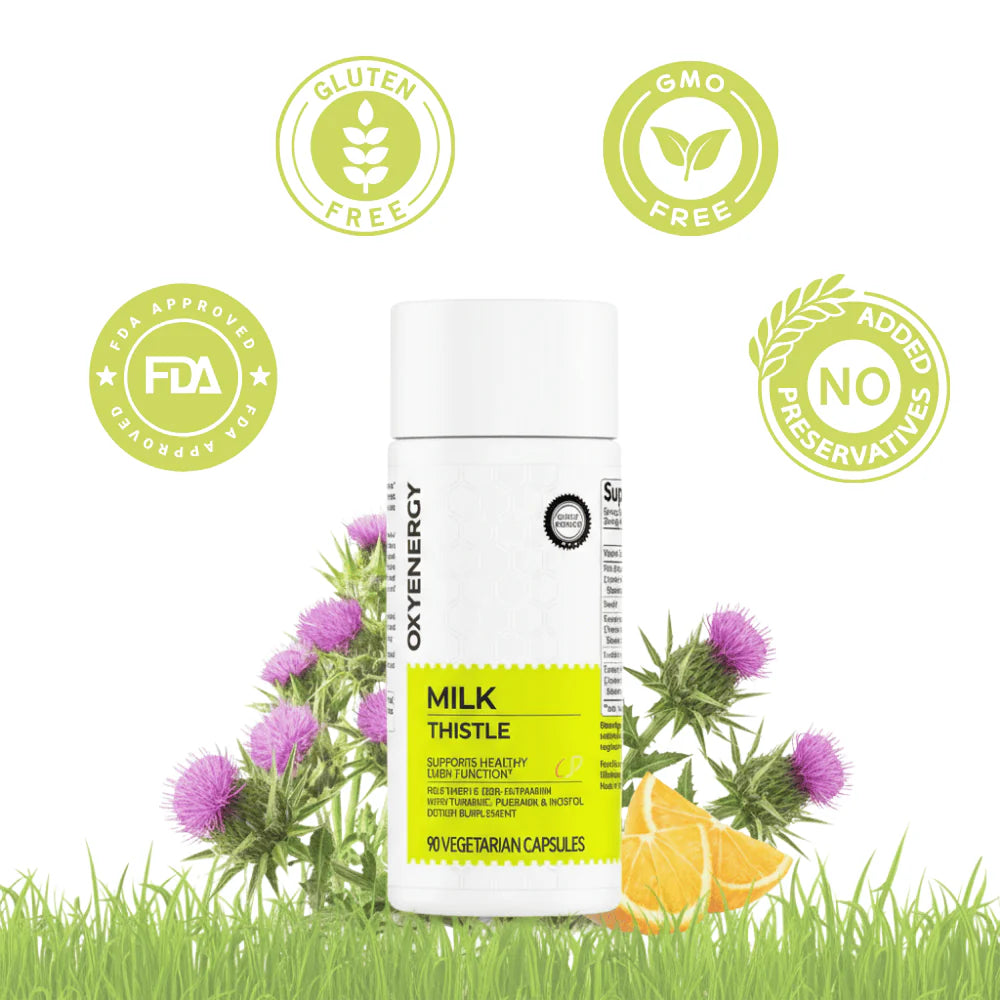 OXYFUEL™ Milk Thistle Liver Detox & Colon Cleanse